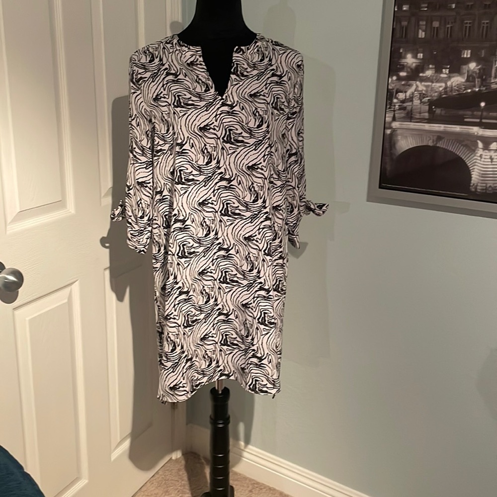 Abstract Tunic dress